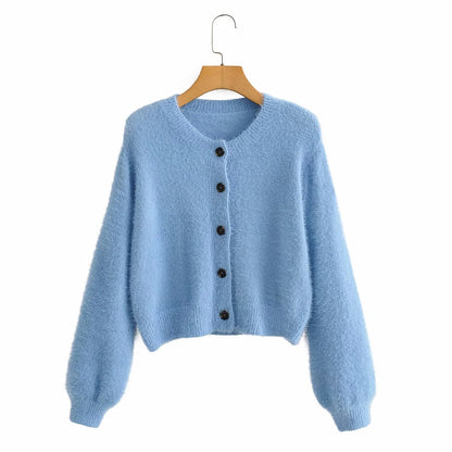 Sling Vest Cardigans Sweaters Short Skirts Mini Dresses Three-piece Suit