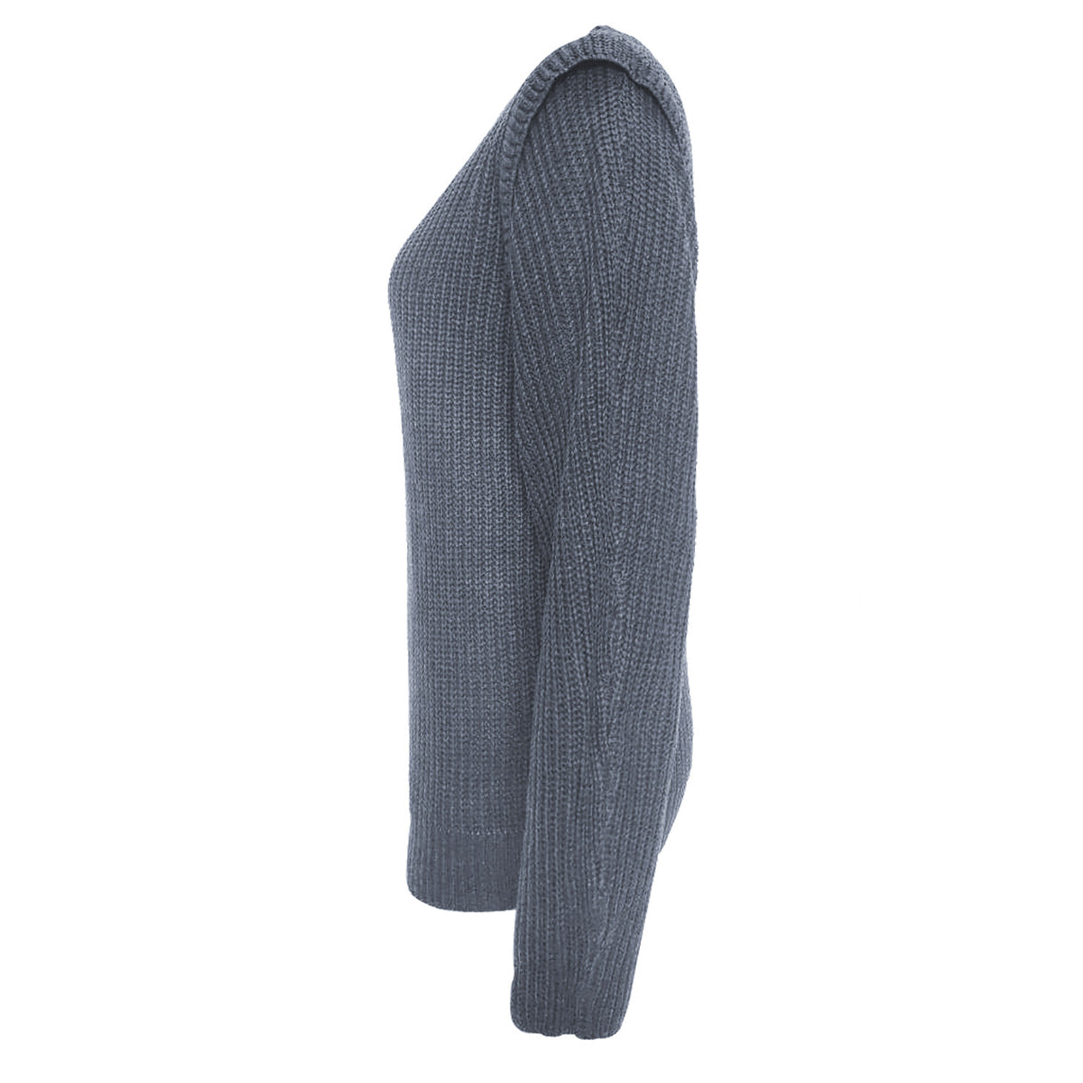 Wide Round Collar Splicing Knit Sweaters