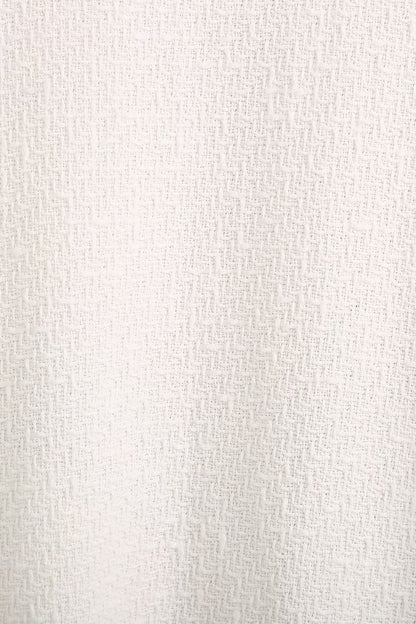 White Lapel Single-breasted Pocket Button Shirt Outerwear