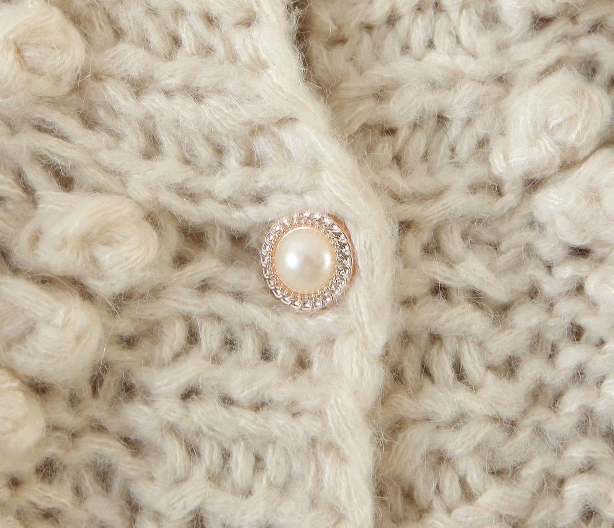 Contrast Handicraft Single-breasted Sweaters Cardigans