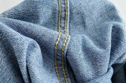 Leg Split High Waist Wide Leg Straight Jeans Denim Pants