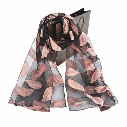 Ethnic Flower Print Long Scarf Shawl Fringed Scarves for Women Ladies Girls 70x180