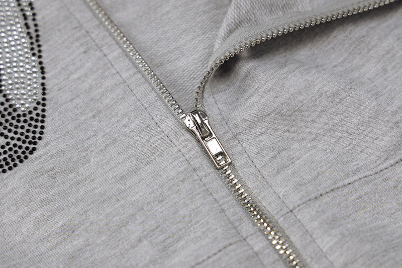 Round Neck Butterfly Beads Shirts Blouses Hoodies Sweatshirts