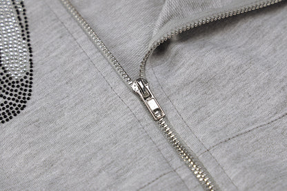 Round Neck Butterfly Beads Shirts Blouses Hoodies Sweatshirts