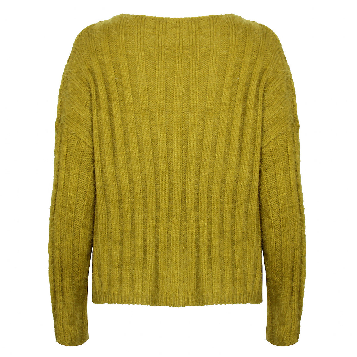 V-neck Single-breasted Knit Sweaters Cardigans