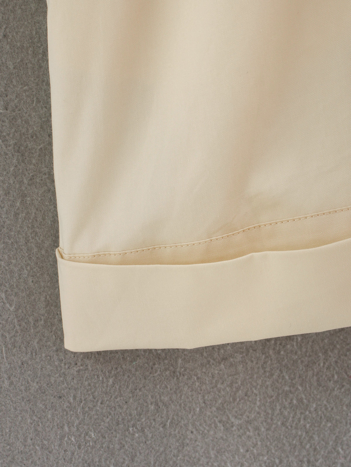 Deep V-neck Shirred Frill Elastic Waist Jumpsuit