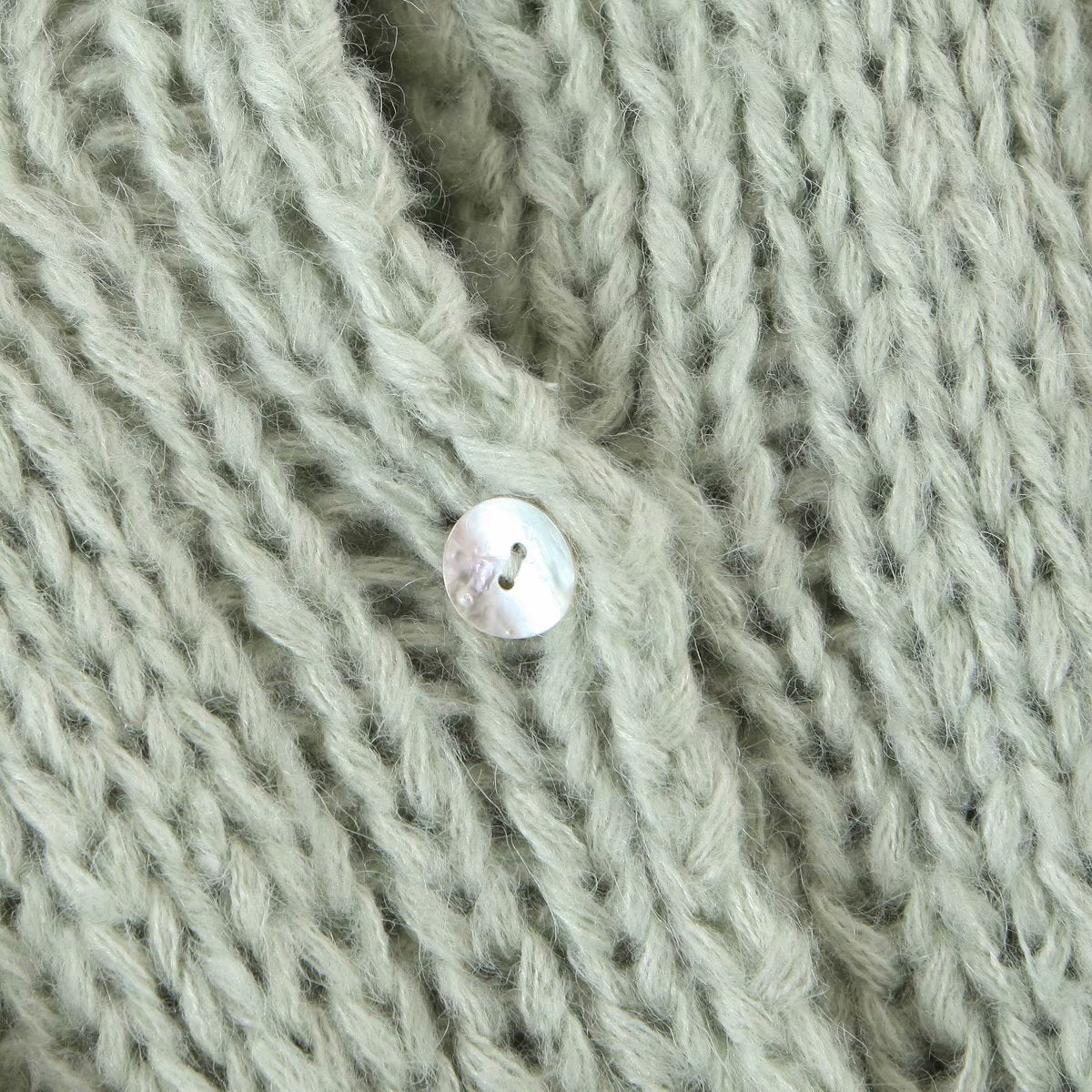 Handicraft Single-breasted Knit Splicing Crop Tops Cardigans