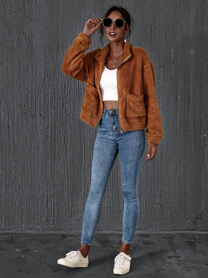 Short Jacket Woolen long-sleeved Coat