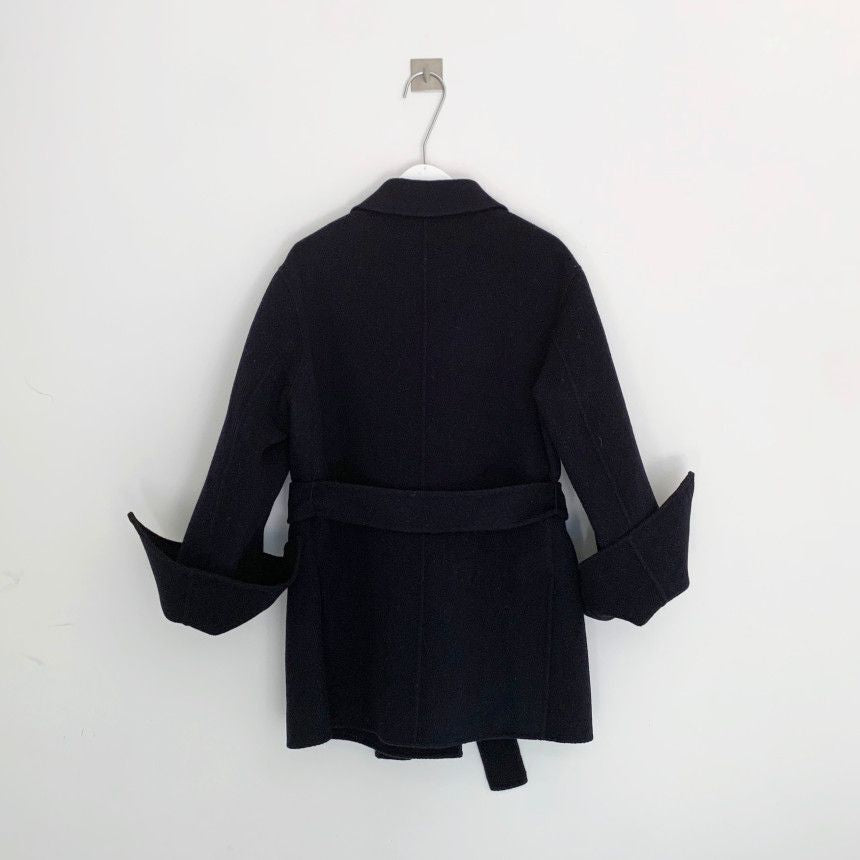 V-neck Vintage Lapel Splicing Lace-up Outerwear Mini Dresses