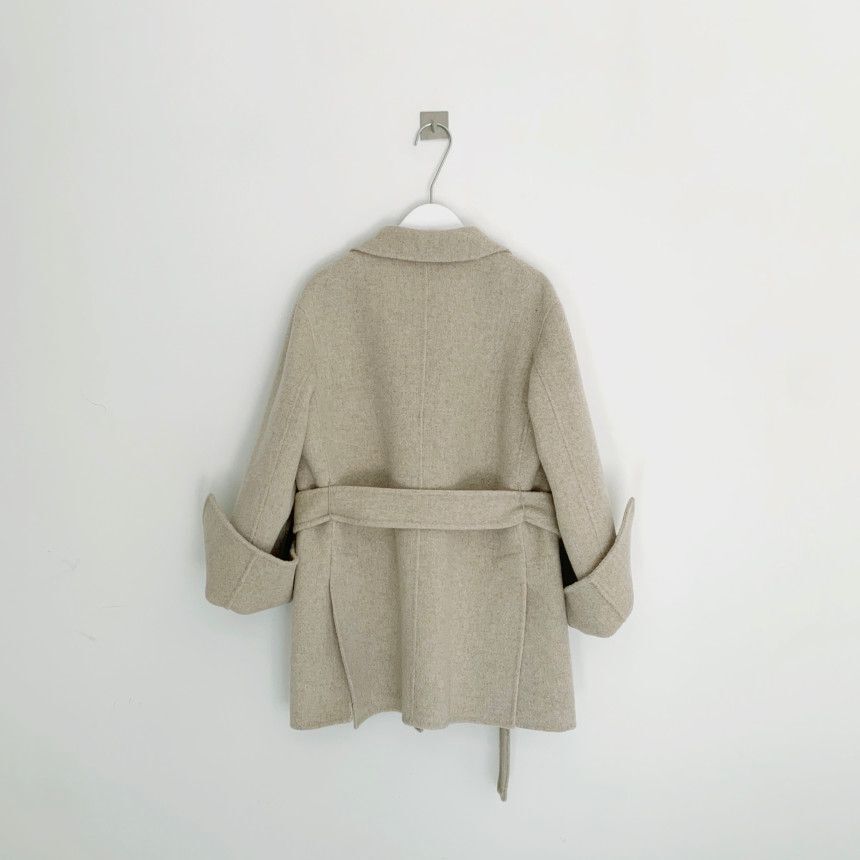 V-neck Vintage Lapel Splicing Lace-up Outerwear Mini Dresses