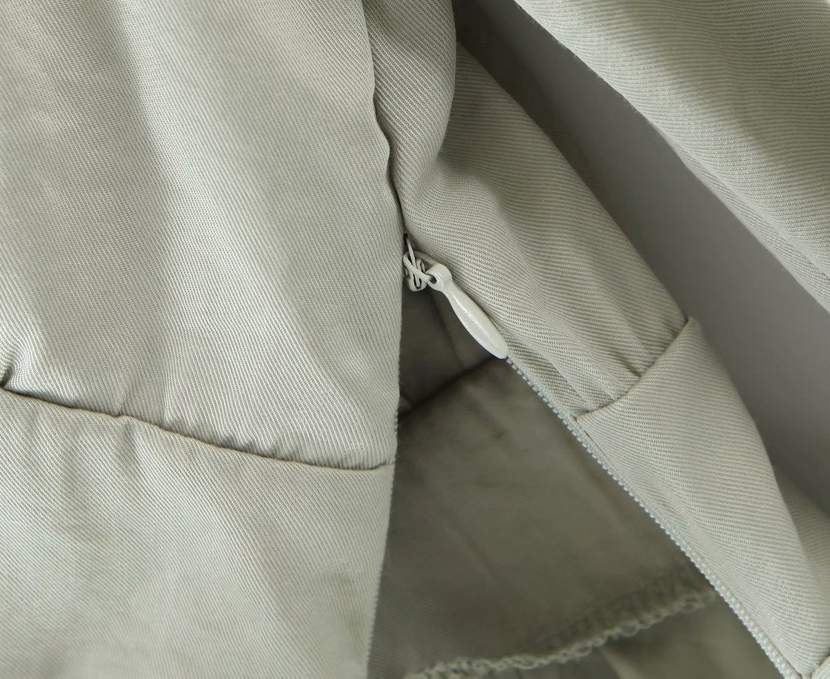 Lantern Sleeve V-neck Ruffled Shirts Blouses