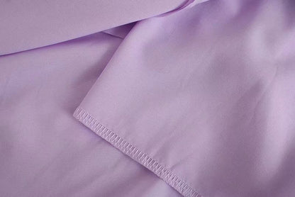 Lace-up Elastic Waist Pleated Skirts Mini Dresses