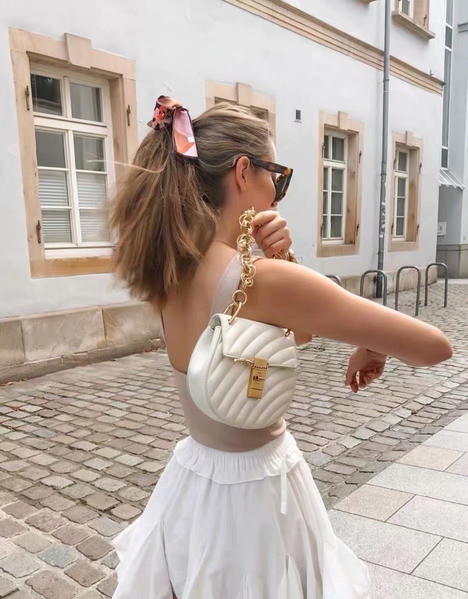 Lace-up Elastic Waist Pleated Skirts Mini Dresses
