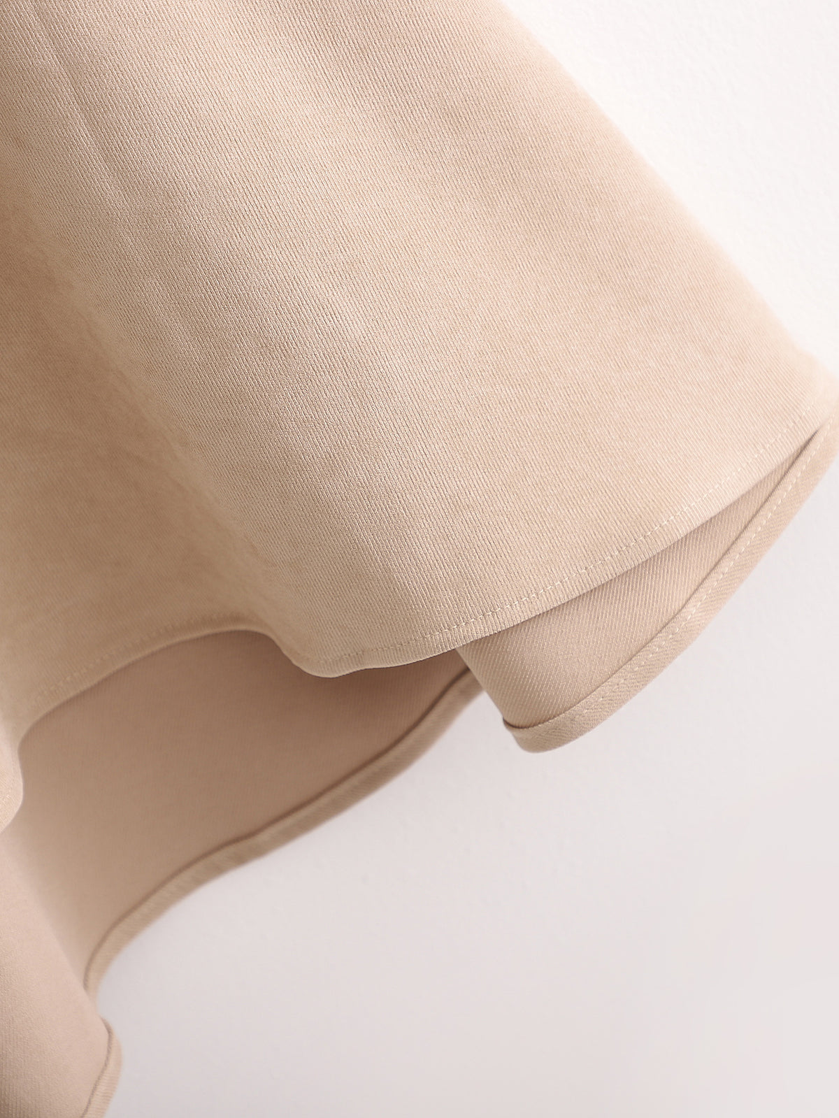 Single-breasted V-neck Cloak Capes Outerwear