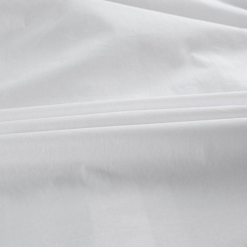 Pile Collar V-neck Single-breasted Flared Sleeve Shirts