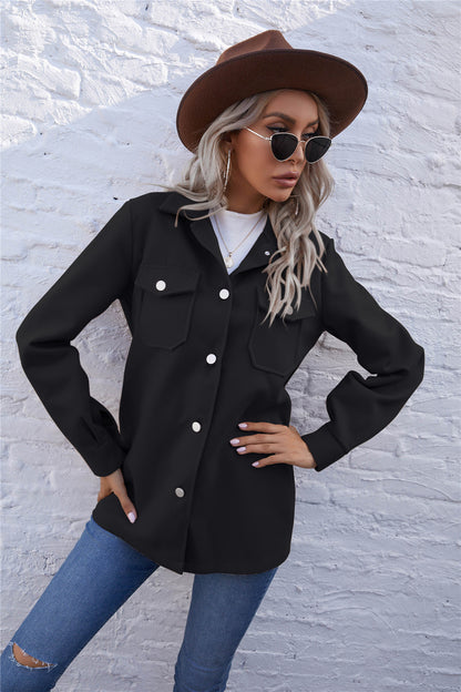Lapel Single-breasted Lace-up Cardigans Outerwear