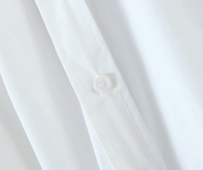 Lace Peter Pan Collar Single-breasted Shirts Blouses