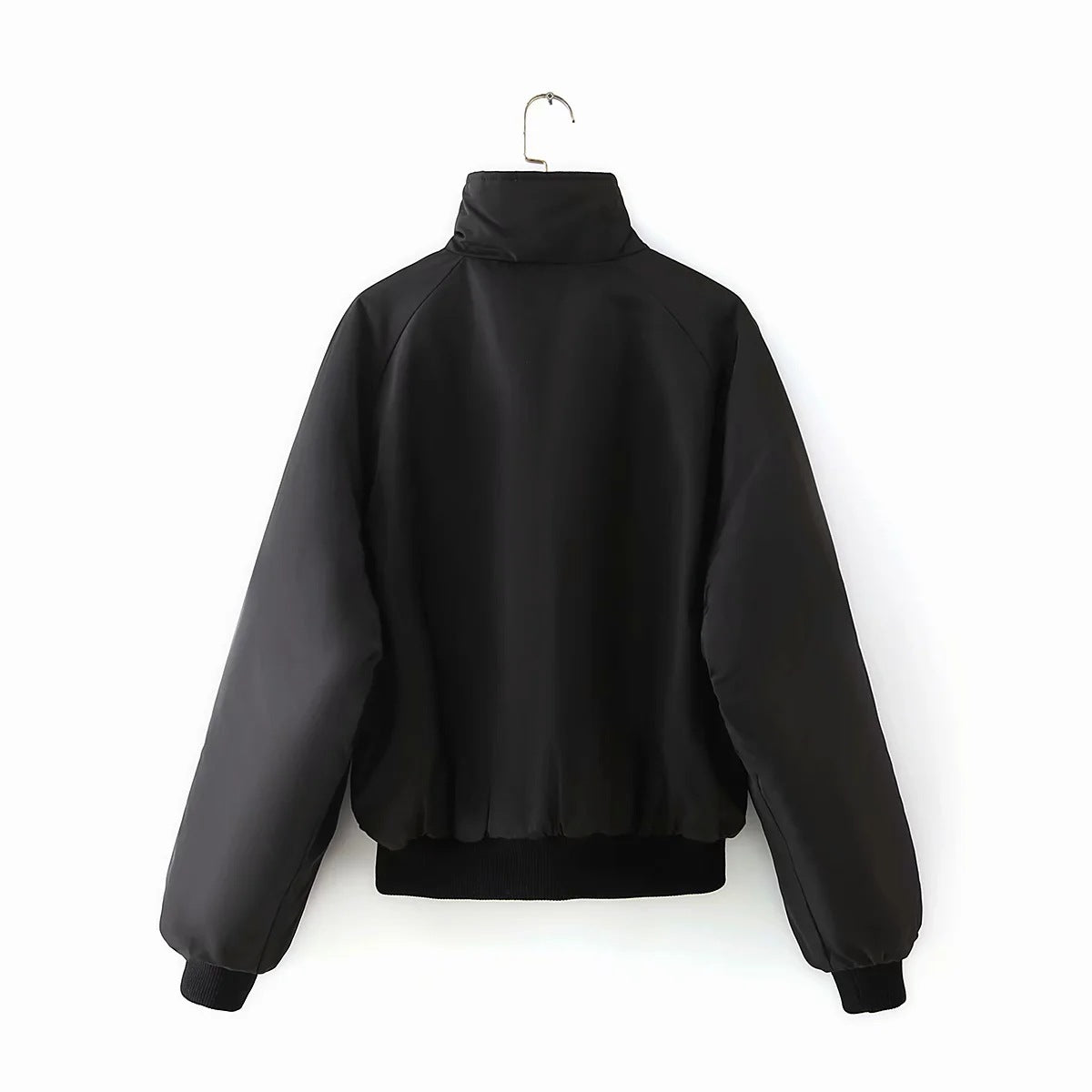 Reversible Stand Collar Cotton Outerwear