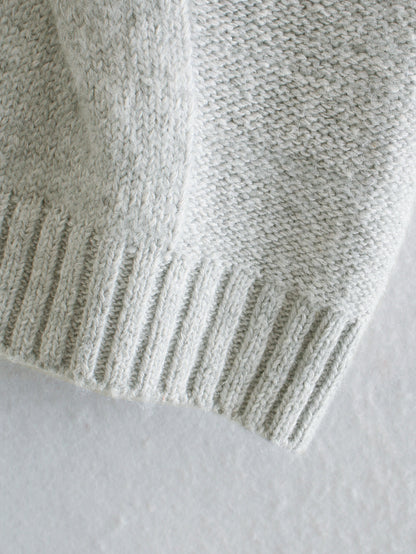 Eight-Strand Woven V-neck Geometry Vest Sweaters