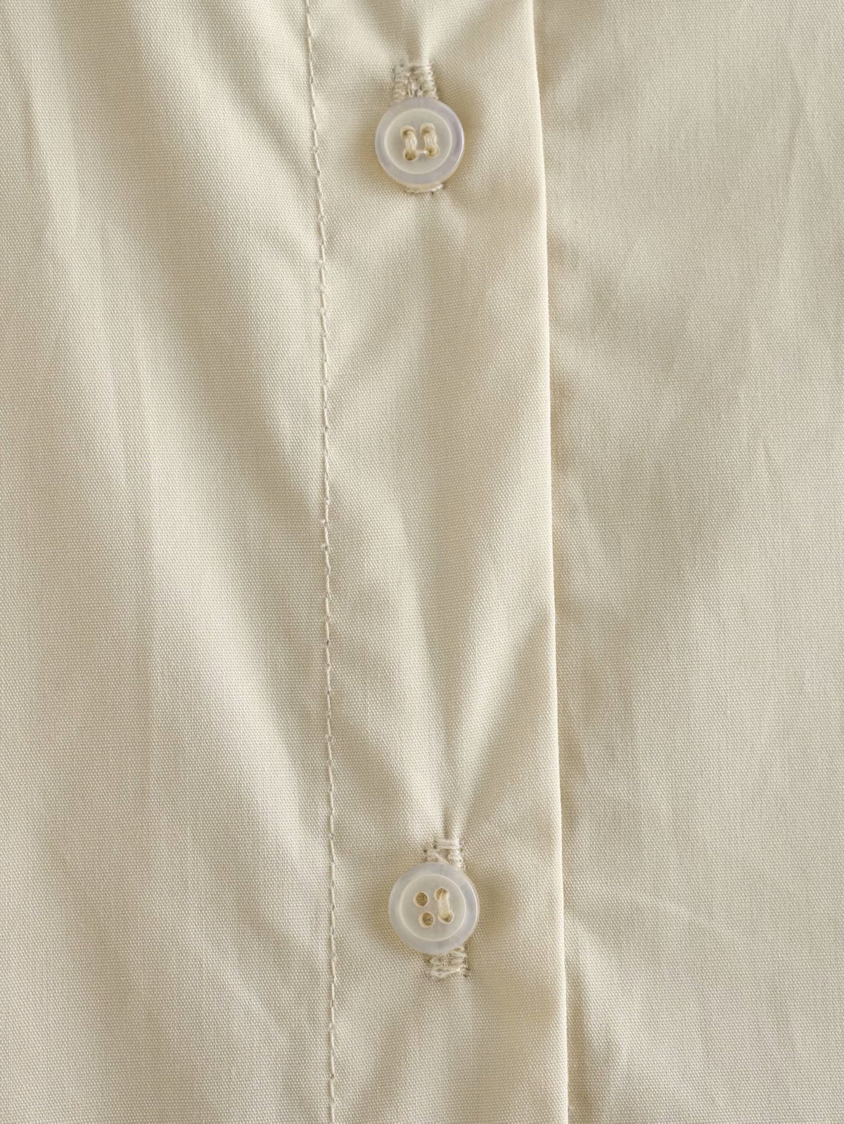 Button Pleated Splicing Folds Shirts Mini Dresses