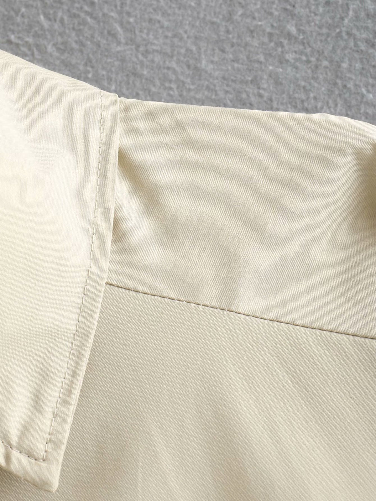 Button Pleated Splicing Folds Shirts Mini Dresses