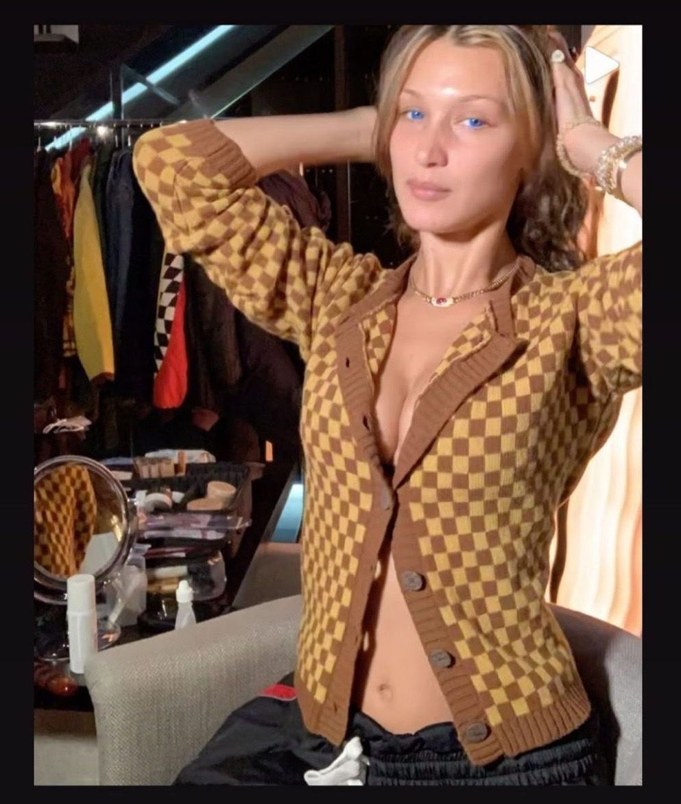 Single-breasted Vest Cardigans Sweaters Outerwear Tank Tops Two-piece Set
