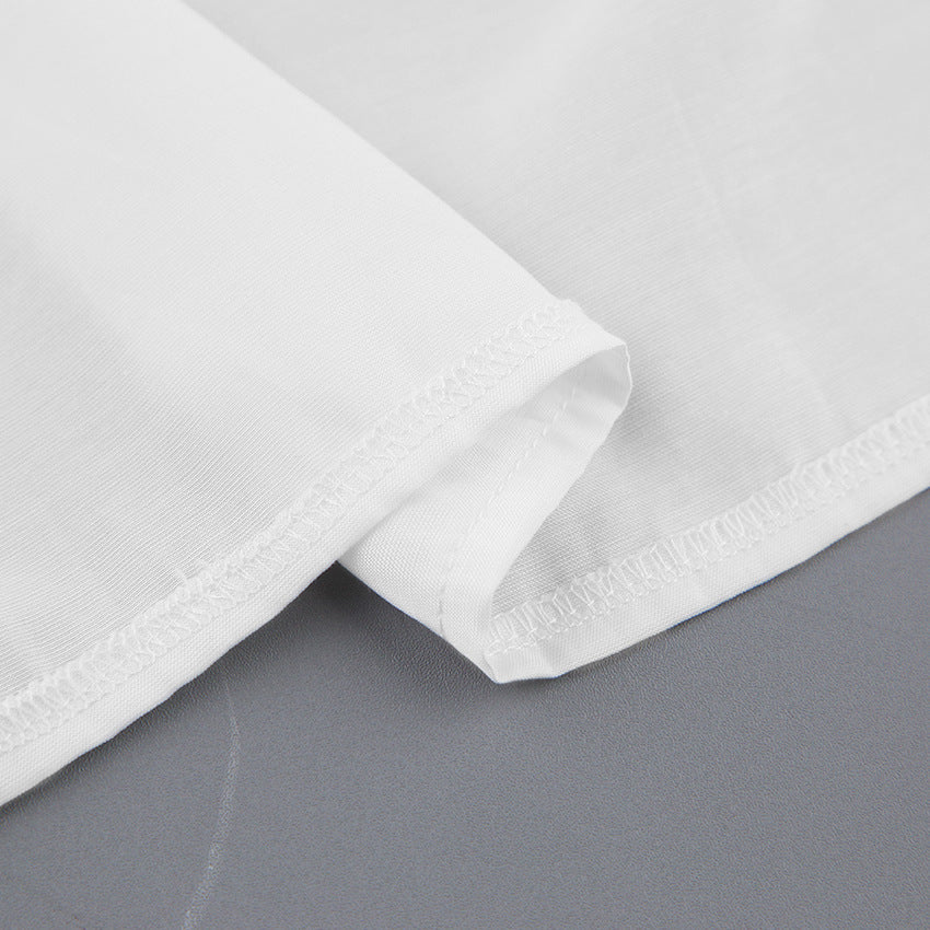 Vintage Lantern Sleeve Single-breasted Stand-up Collar Shirts