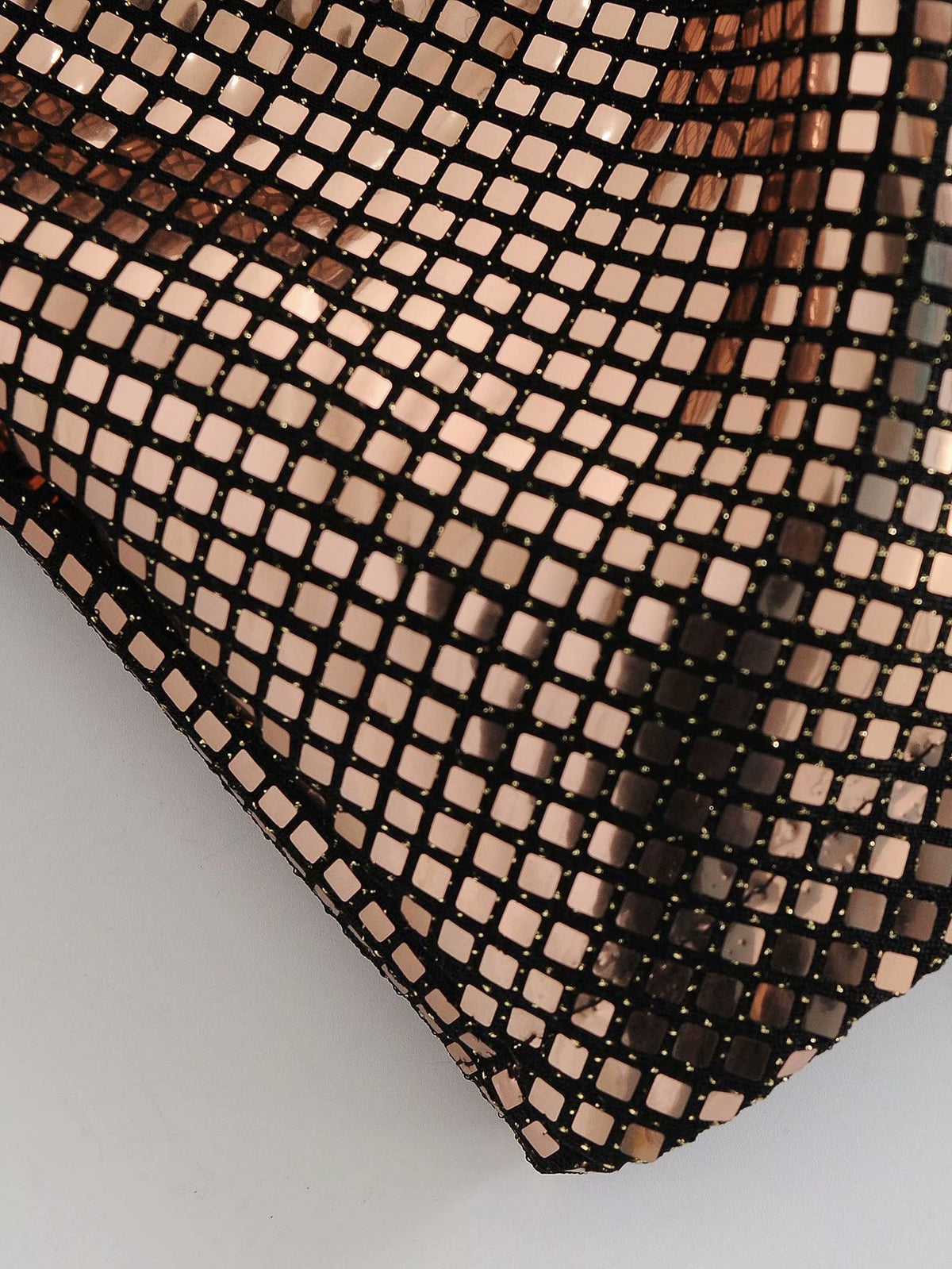 V-neck Sequins Shirred Frill Party Bodycon Mini Dresses