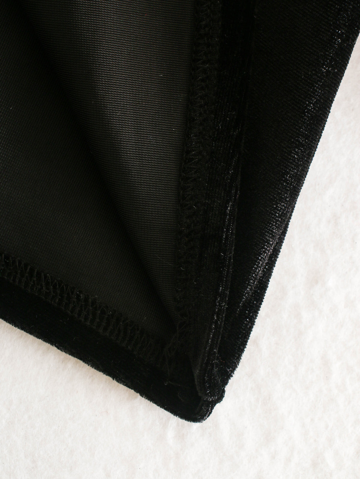Black Square Collar Vintage Velvet Party Bodycon Mini Dresses