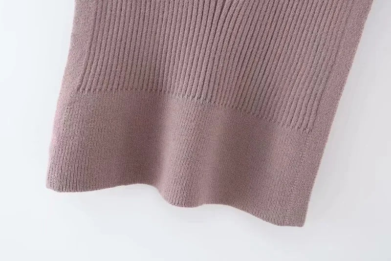 Knit Vest High-collared Sweaters Camis Tank Tops Shirts Capes