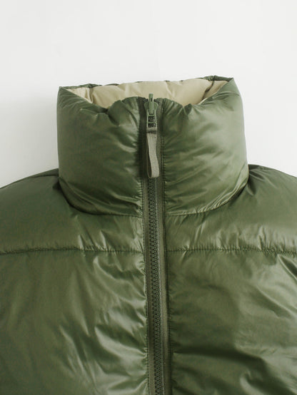Double Side High Collar Camis Tank Tops Jacket Outerwear