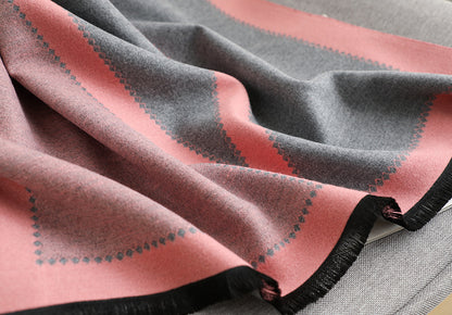 Tassel Warm Cashmere Thick Scarf Shawl Wrap for Women Ladies Girls 70x200