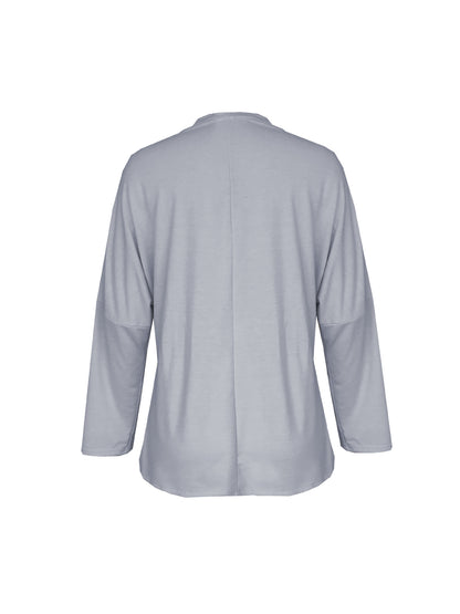 Women‘s Leisure Irregular Slim Cardigan