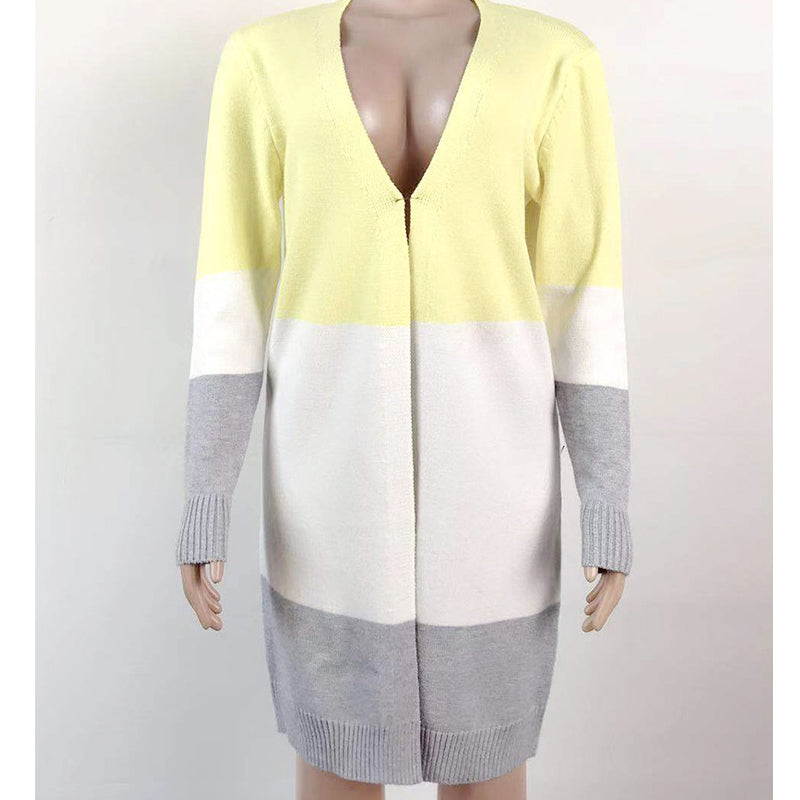 Women‘s Long Open Cardigan Sweater