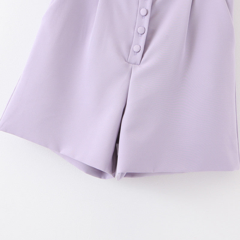 Blazer Suit Shorts Underwear Three-piece Suit Set