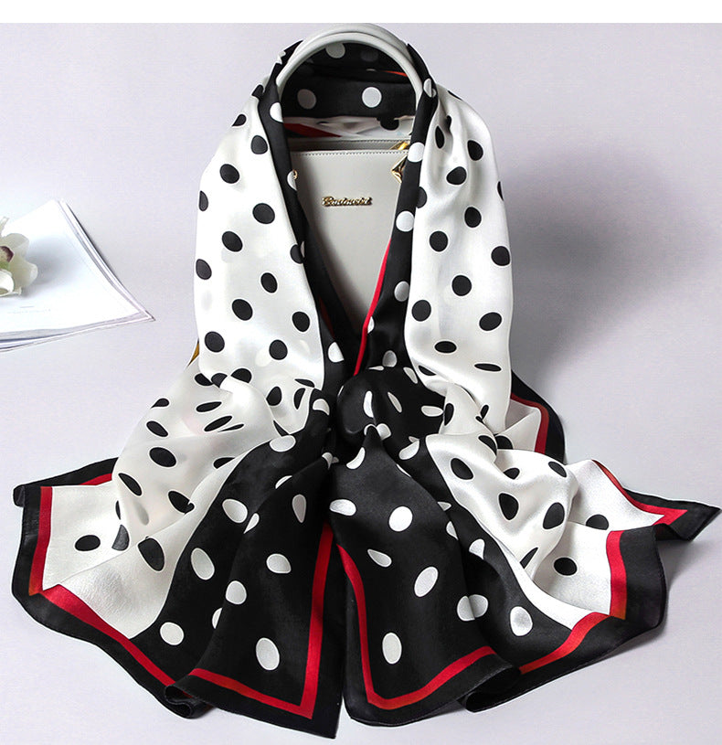 Mulberry Silk Scarf Shawl Wrap for Women Ladies Girls 53x170
