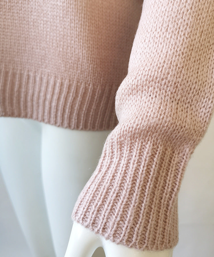 Casual Turtleneck Knitted Sweaters