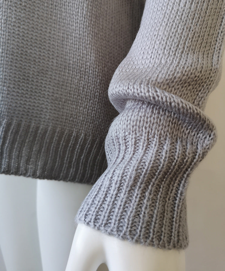 Casual Turtleneck Knitted Sweaters