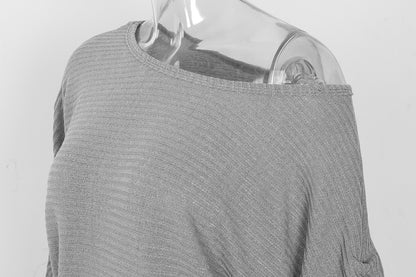Women Casual Vogue Long Sleeve Loose O-Neck Sweater Tees T-Shirts