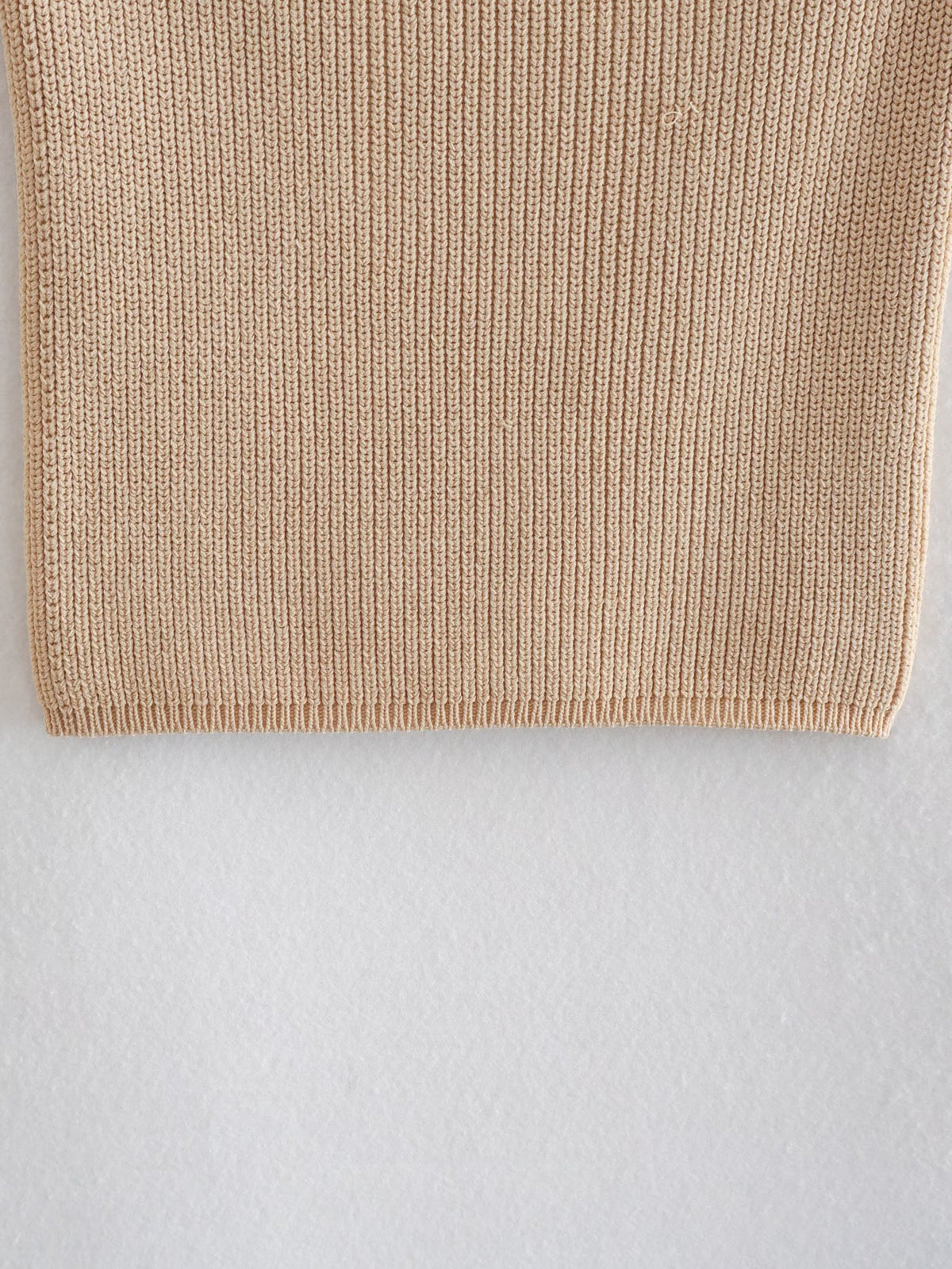 Bead Straps Knit Sweaters Camis Tank Tops