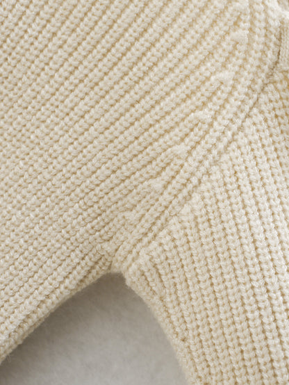 Knit Square Collar Sweaters Shirts Crop Tops Blouses