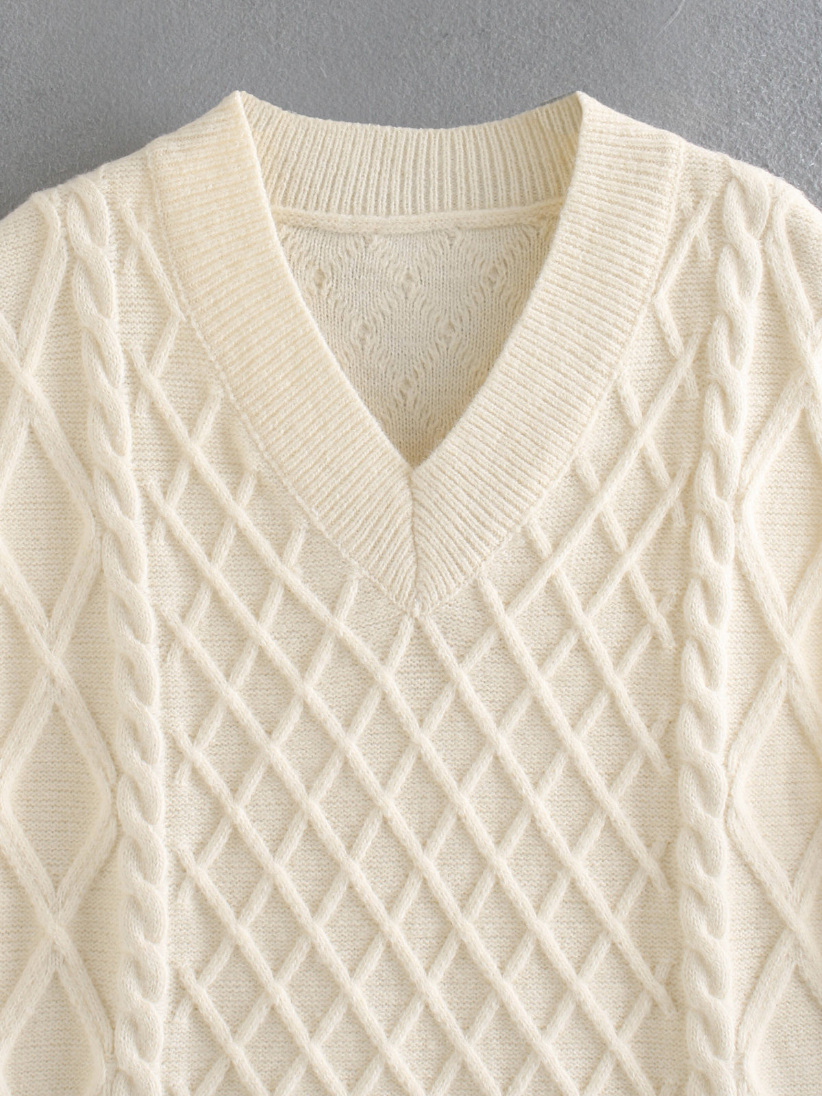 Knit V-neck Vest Sweaters Camis Tank Tops
