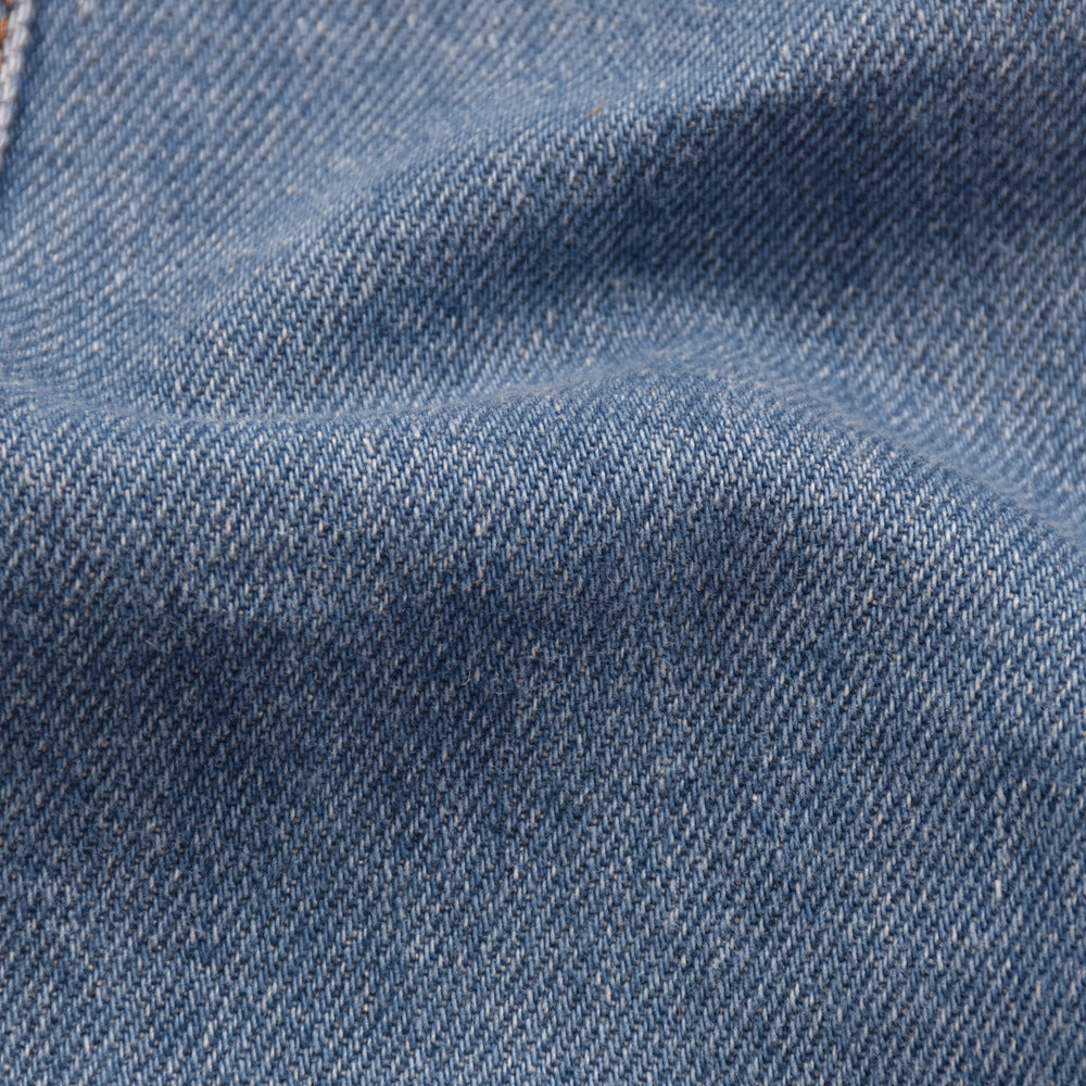 V-neck Backless Vest Single-breasted Denim Mini Dresses