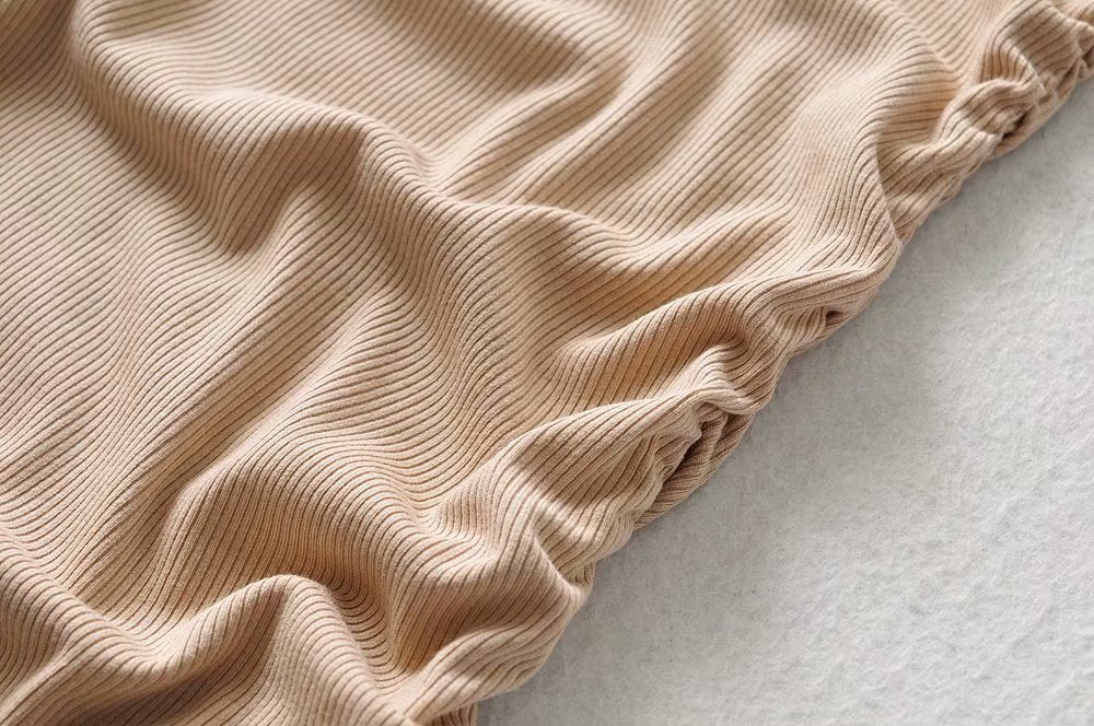 Knit One Shoulder Sweater Mini Dresses