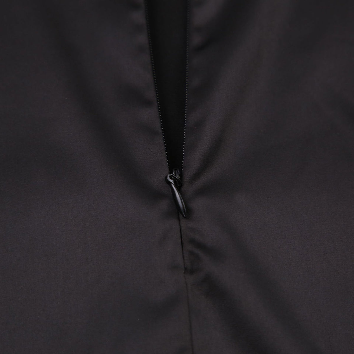 V-neck High Collar Satin Bodycon Mini Dresses