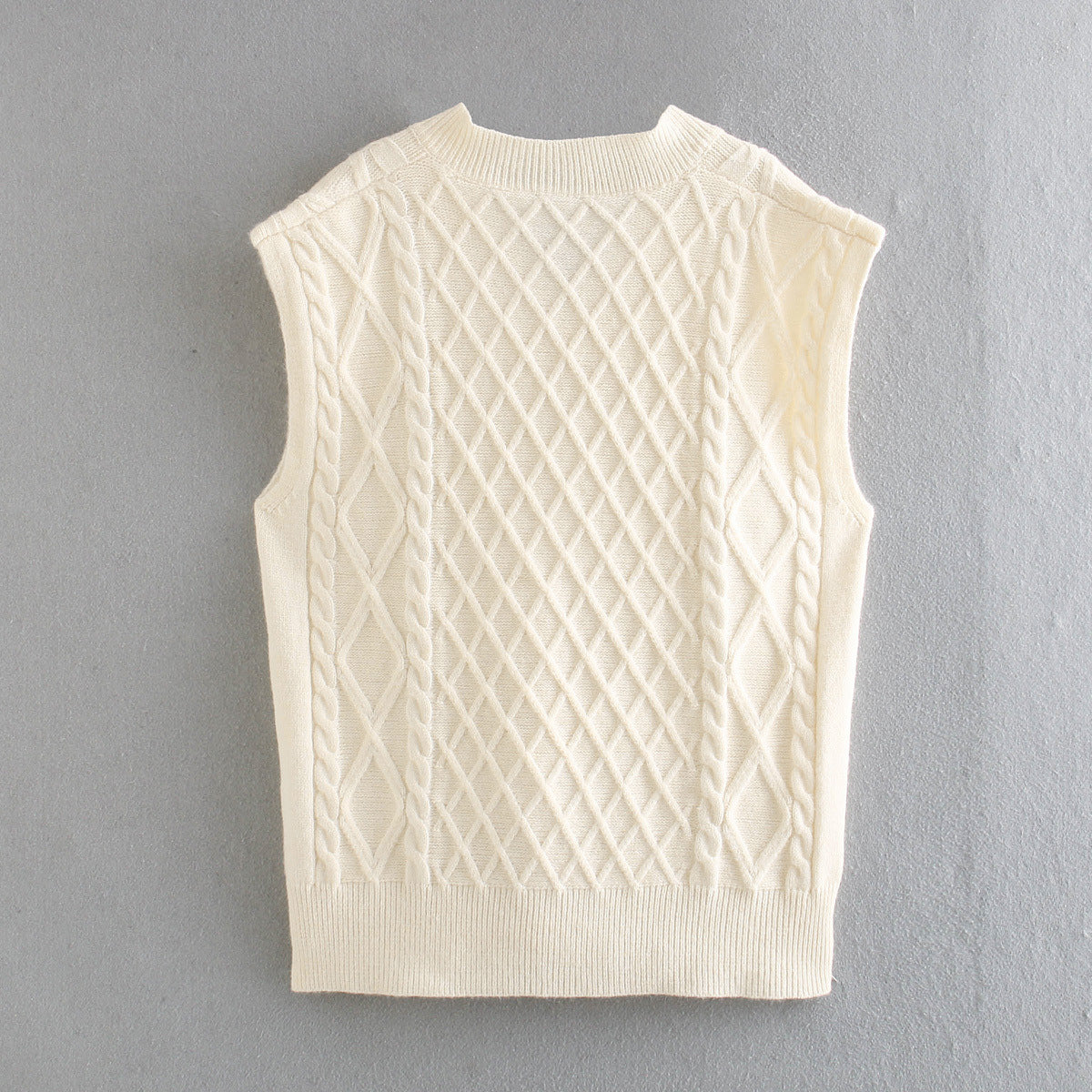 Knit V-neck Vest Sweaters Camis Tank Tops