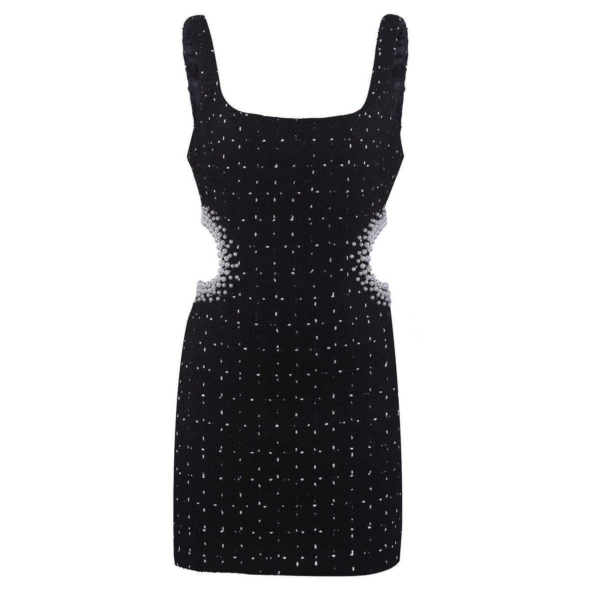 Fashion Party Beads Decoration Bodycon Mini Dresses
