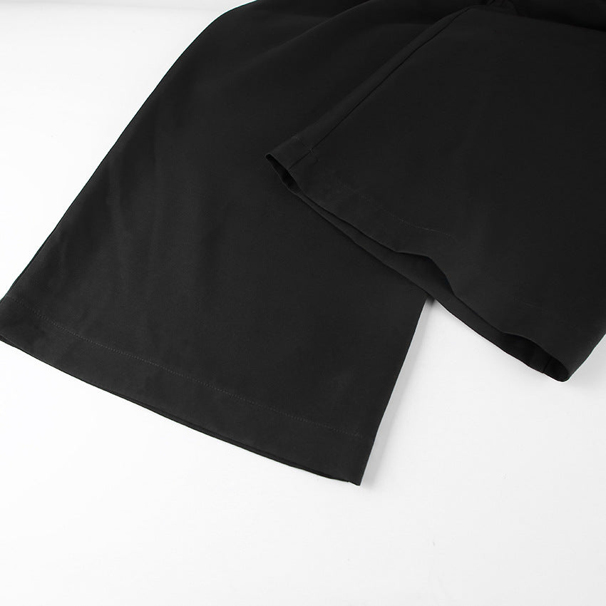 Party Backless Pocket Zipper Wide-leg Jumpsuits