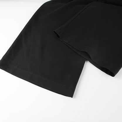 Party Backless Pocket Zipper Wide-leg Jumpsuits