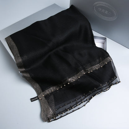 Vogue Silk Scarf Elegant Lady Casual Scarves Shawls for Women